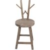 Clayre & Eef 5H0682 Tavolo per piante 30x30x70 cm Marrone