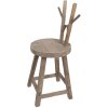 Clayre & Eef 5H0682 Tavolo per piante 30x30x70 cm Marrone