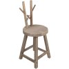 Clayre & Eef 5H0682 Tavolo per piante 30x30x70 cm Marrone