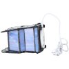 LumiLamp 5LL-6340 Lampada da tavolo Tiffany farfalla 15x8x13 cm (LED) Blu