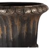 Clayre & Eef 5MG0024 Fioriera Decorazione Marrone Nero Ø 49x72 cm