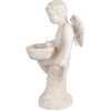 Clayre & Eef 5MG0028 Decorazione Angelo Bianco 43x43x75 cm
