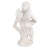 Clayre & Eef 5MG0028 Decorazione Angelo Bianco 43x43x75 cm