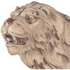 Clayre & Eef 5MG0029 Decorazione Leone 55x23x40 cm Beige Marrone
