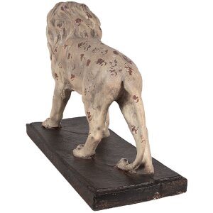 Clayre & Eef 5MG0030 Decorazione Leone 55x23x40 cm Beige Marrone