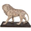 Clayre & Eef 5MG0030 Decorazione Leone 55x23x40 cm Beige Marrone