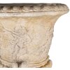 Clayre & Eef 5MG0032 Vaso da fiori a muro Beige 54x27x76 cm