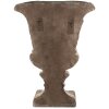 Clayre & Eef 5MG0032 Vaso da fiori a muro Beige 54x27x76 cm