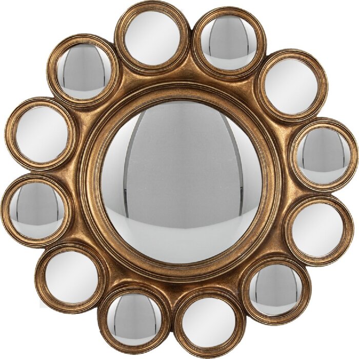 Clayre & Eef 62S285 Specchio Ø 45x2 cm color oro