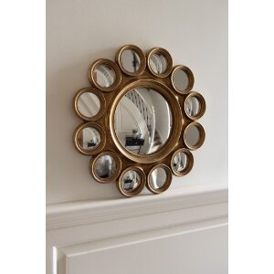 Clayre & Eef 62S285 Specchio Ø 45x2 cm color oro