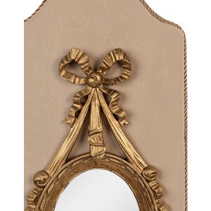 Clayre & Eef 62S292 Specchio 20x2x44 cm Beige Color oro