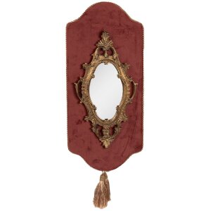 Clayre & Eef 62S293 Specchio 20x3x44 cm Rosa color oro