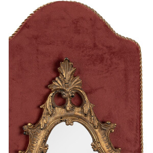 Clayre & Eef 62S293 Specchio 20x3x44 cm Rosa color oro