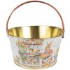 Clayre & Eef 6BL0107 Cestino Ø 19x10 cm Bianco