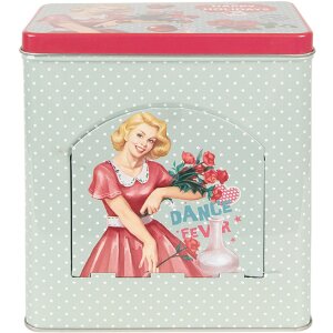 Clayre & Eef 6BL0125 Lattina verde 16x10x18 cm