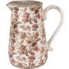 Clayre & Eef 6CE1651L Brocca da decorazione 21x15x23 cm Beige Rosa