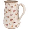 Clayre & Eef 6CE1663L Brocca da decorazione 21x15x23 cm Beige Rosa