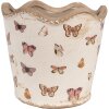 Clayre & Eef 6CE1664M Vaso da fiori decorativo Ø 16x15 cm Beige Rosa