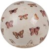 Clayre & Eef 6CE1666L Palla decorativa Ø 12x12 cm Beige Rosa