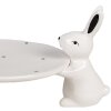 Clayre & Eef 6CE1692 Ciotola 24x23x12 cm Bianco Nero