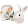 Clayre & Eef 6CE1703 Vaso di stoccaggio 16x15x29 cm Bianco Rosa