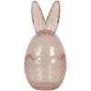 Clayre & Eef 6GL4389 Coperchio del vaso di stoccaggio rosa Ø 8x17 cm
