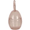 Clayre & Eef 6GL4389 Coperchio del vaso di stoccaggio rosa Ø 8x17 cm