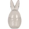 Clayre & Eef 6GL4390 Barattolo con coperchio trasparente Ø 8x17 cm