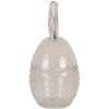 Clayre & Eef 6GL4390 Barattolo con coperchio trasparente Ø 8x17 cm