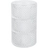 Clayre & Eef 6GL4434 Barattolo con coperchio Ø 10x25 cm Trasparente