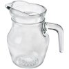 Clayre & Eef 6GL4871 Caraffa in vetro trasparente 500 ml 14x9x13 cm