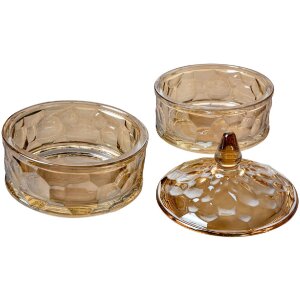 Clayre & Eef 6GL4875 Barattolo con coperchio marrone...