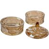 Clayre & Eef 6GL4875 Barattolo con coperchio marrone Ø 13x18 cm