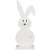Clayre & Eef 6H2326 Coniglio decorativo bianco 10x5x26 cm
