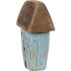 Clayre & Eef 6H2338 Decorazione per la casa 6x4x10 cm Blu Marrone