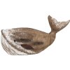 Clayre & Eef 6H2341 Decorazione Balena 39x15x21 cm Marrone Bianco