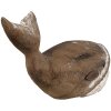Clayre & Eef 6H2341 Decorazione Balena 39x15x21 cm Marrone Bianco