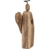 Clayre & Eef 6H2342 Angelo decorativo natalizio 13x5x22 cm Marrone