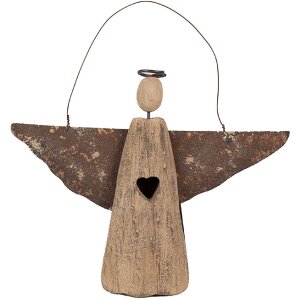 Clayre & Eef 6H2351 Angelo Decorazione Marrone...