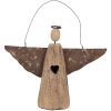 Clayre & Eef 6H2351 Angelo Decorazione Marrone 18x2x14/18 cm