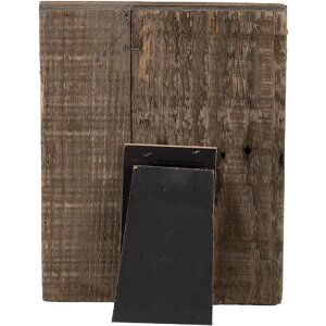 Clayre & Eef 6H2358 Portafoto con morsetto Marrone 16x3x21 cm