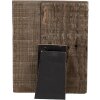 Clayre & Eef 6H2358 Portafoto con morsetto Marrone 16x3x21 cm