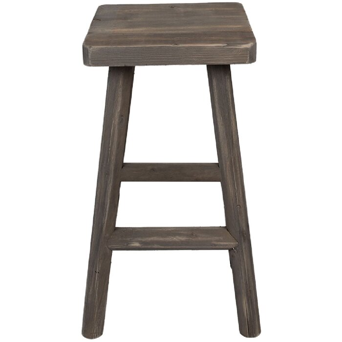 Clayre & Eef 6H2360 Tavolo per piante marrone 30x30x58 cm