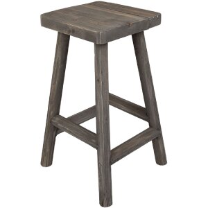 Clayre & Eef 6H2360 Tavolo per piante marrone 30x30x58 cm