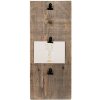 Clayre & Eef 6H2362 Cornice per foto 3 morsetti 15x3x36 cm in marrone