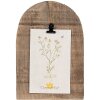 Clayre & Eef 6H2366 Portafoto con morsetto Marrone 15x2x22 cm