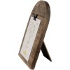 Clayre & Eef 6H2366 Portafoto con morsetto Marrone 15x2x22 cm
