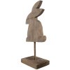 Clayre & Eef 6H2376 Decorazione Coniglio 14x8x30 cm Marrone