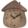 Clayre & Eef 6KL0819 Orologio da tavolo 18x5x19 cm / 1xAA Marrone