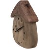 Clayre & Eef 6KL0819 Orologio da tavolo 18x5x19 cm / 1xAA Marrone